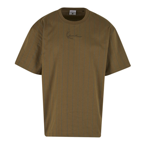 Karl Kani Ανδρική κοντομάνικη μπλούζα Small Signature Essential Pinstripe Tee